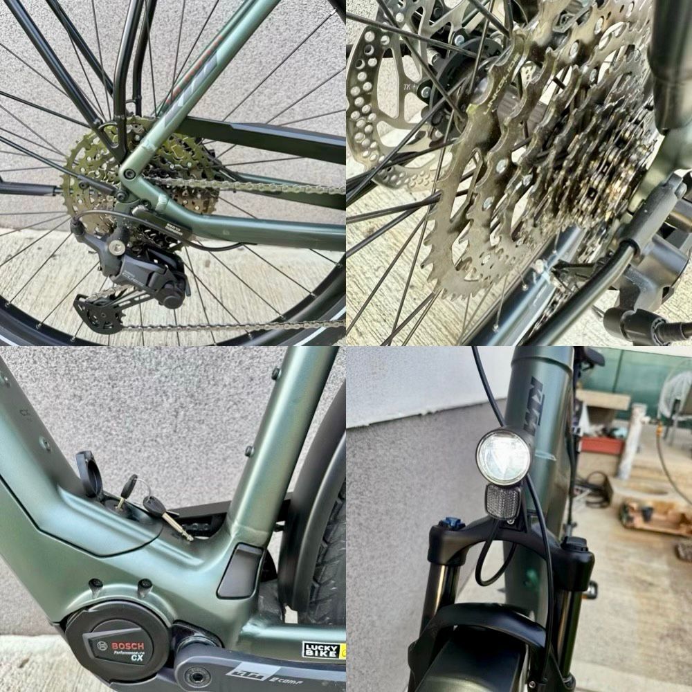 Bicicleta electrica KTM Macina Gran Pro2024 Bosch Cx Bat 750wh XL 21km
