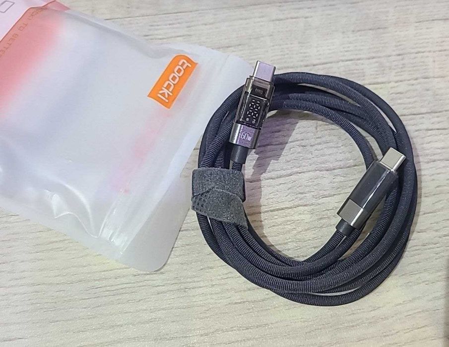 Кабель Toocki Usb type-c - type-c