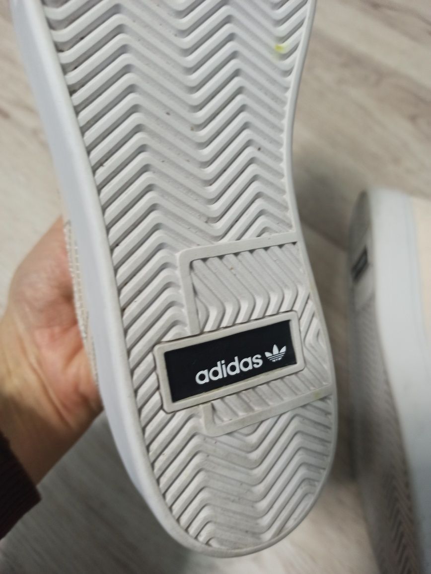 Teniși Adidas Piele Naturala Nude/Bej Mărimea 40 6½