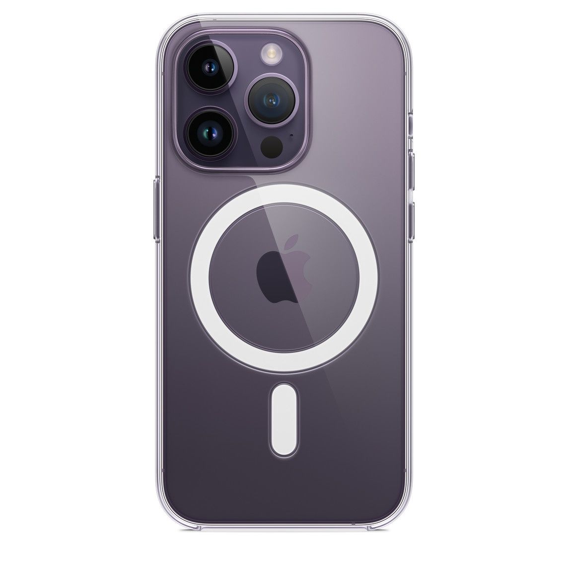 Прозрачный чехол для iPhone 15 Pro, 15 ProMax с MagSafe