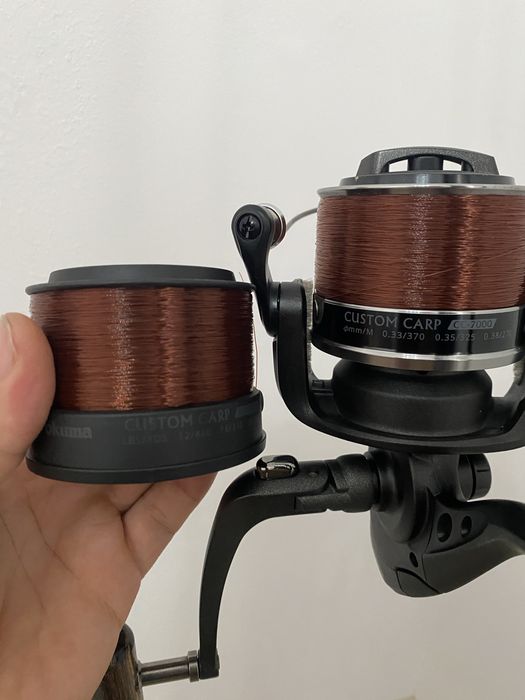 Okuma Custom Black, 3.90m + Okuma Custom Carp 7000