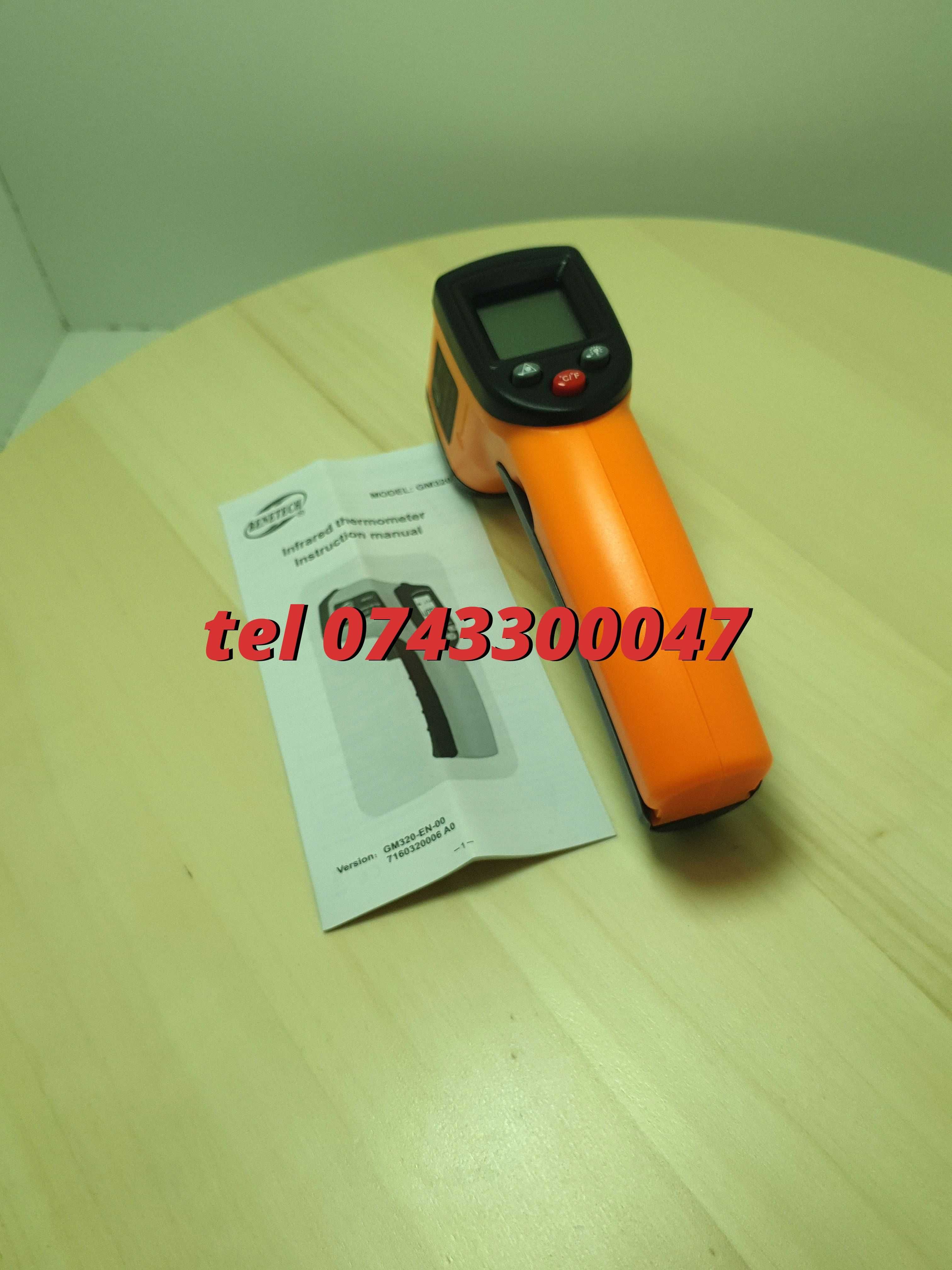 Termometru Industrial Optim 380 Interval 50 380 Grade C Cu Afisaj L