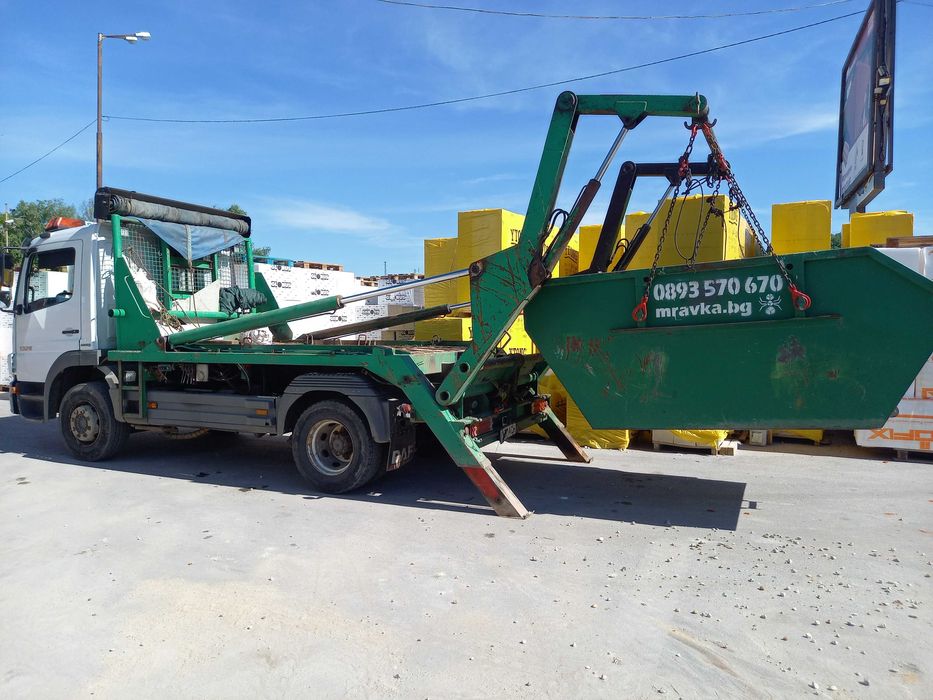 Извозва строителни отпадъци, чисти мазета и дворове, транспорт, кърти