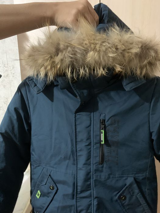 Детская зимняя куртка для мальчика