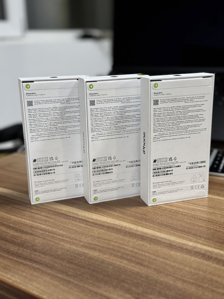 iPhone 16 Pro / 128 GB / Garantie 24 luni / Nou - Sigilat |