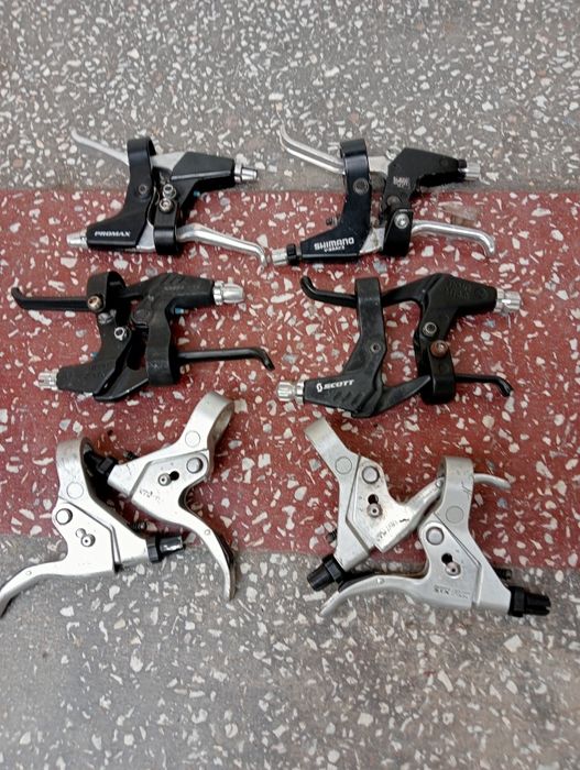 Manete și Schimbător Spate Față Shimano Deore XT pedalier Frână hidrau