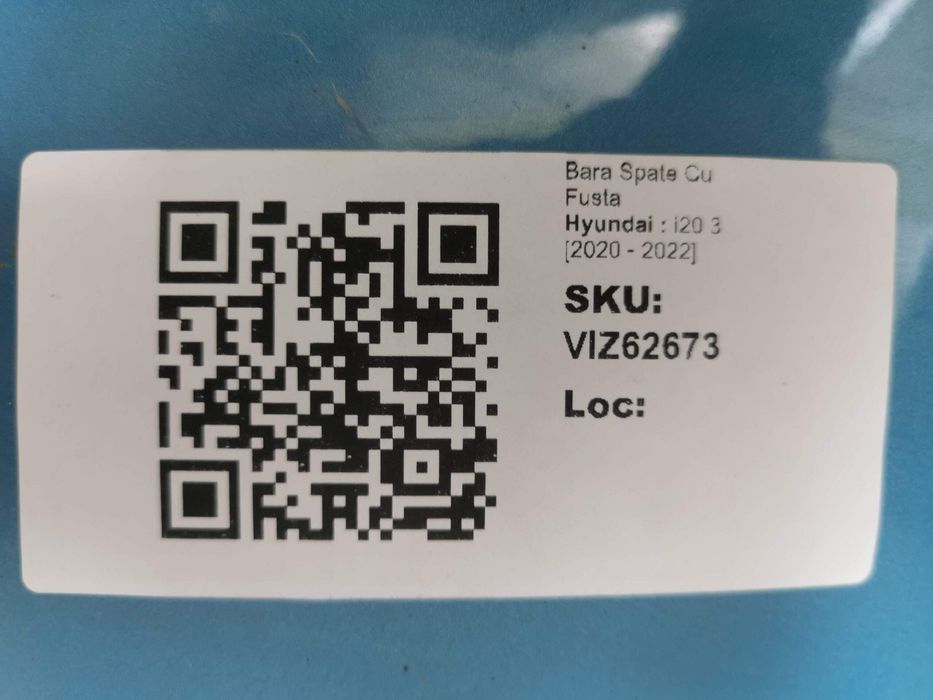 Задна броня с кожух Хюндай i20 3 [ - ] Оригинална и в добро състояние