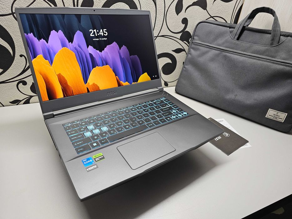 ПРОДАМ MSI Thin 15 Игровой Ноутбук Core™ i5-12450H/16GB/512SSD/RTX2050