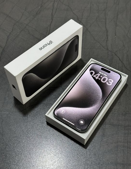 iPhone 15 Pro 96%Baterie Black Titanium 128GB !