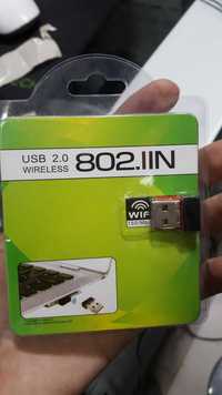USB WiFi адаптер  mini оддий          (NT1558)