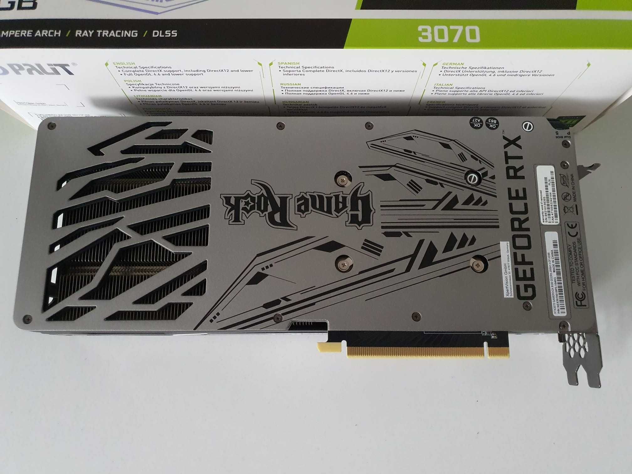 Palit Nvidia RTX3070 8GB