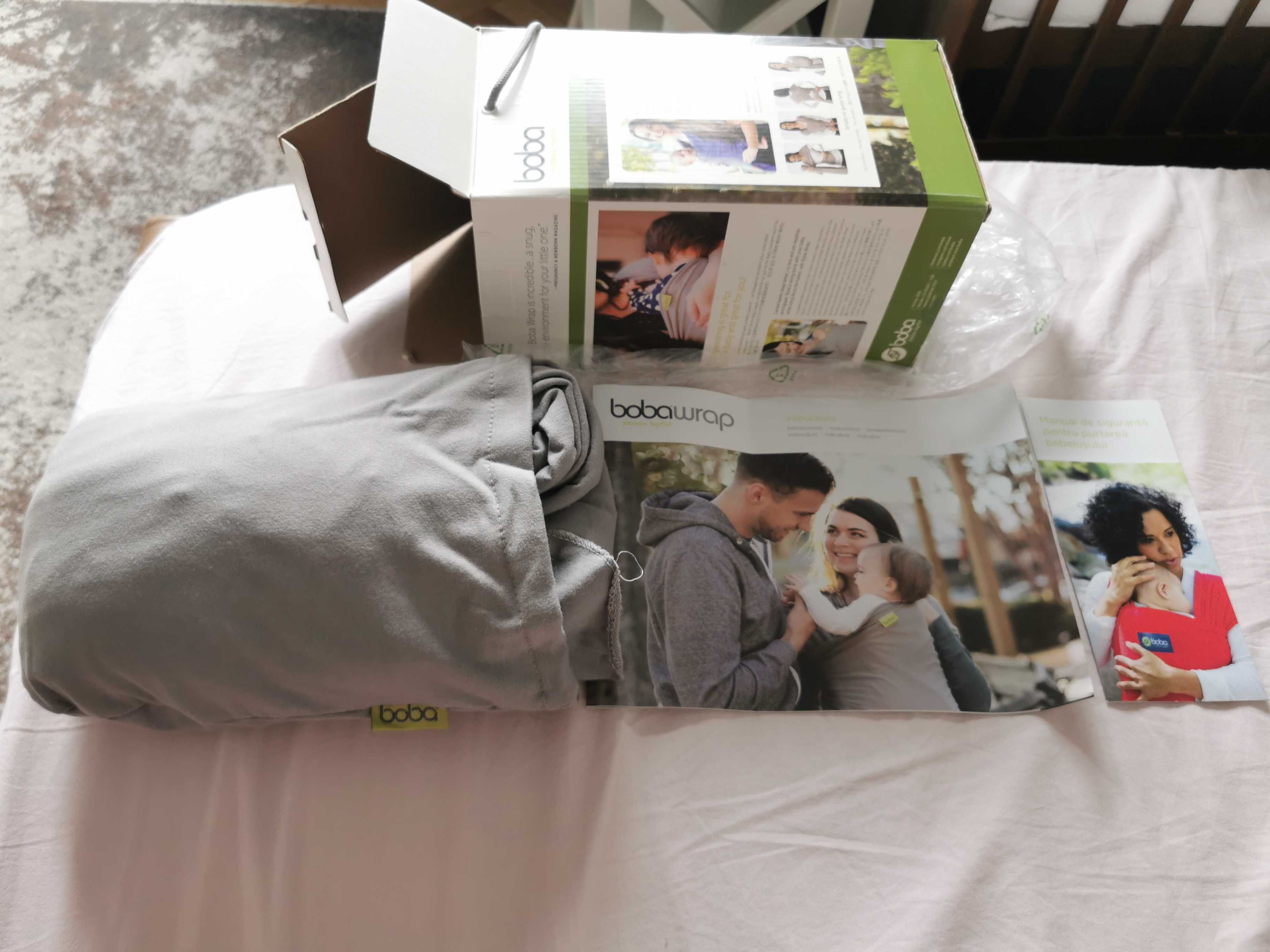 Boba Wrap culoare gri