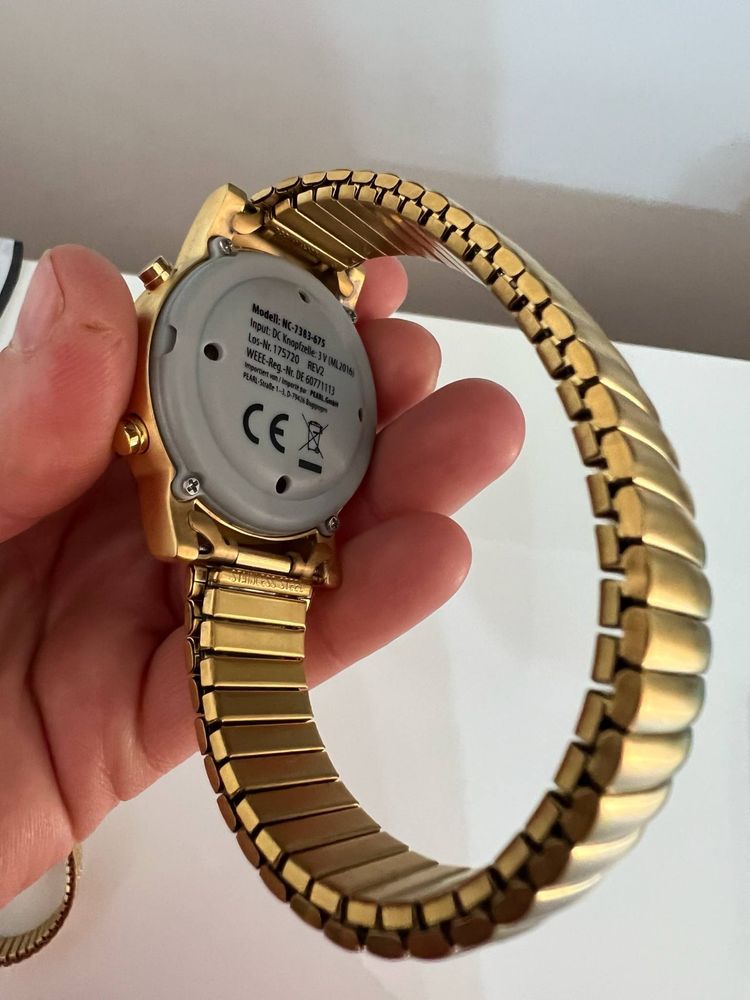 Ceas de mână St. Leonhard, ceas de damă cu energie solară,