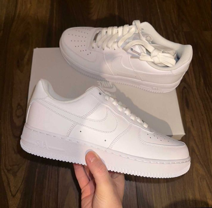 %BLACK FRIDAY% Nike Airforce 1 Low White Ediție Limtată-Verificare