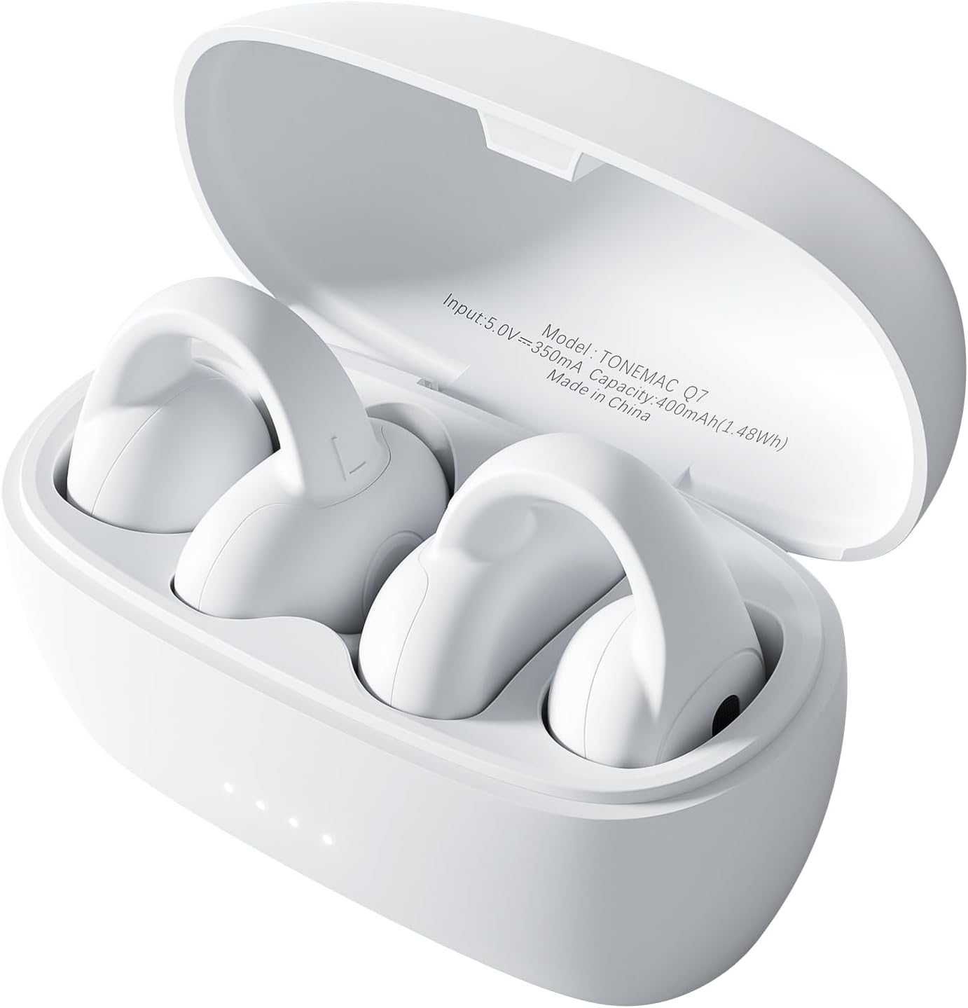 Безжични слушалки TONEMAC Q7B, Bluetooth 5.3 за в ухото, 34 часа