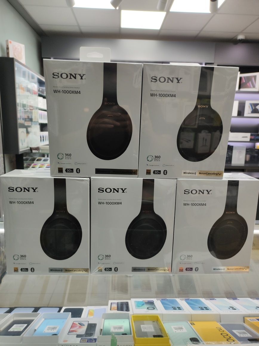 Продам новые Sony WH-1000XM4