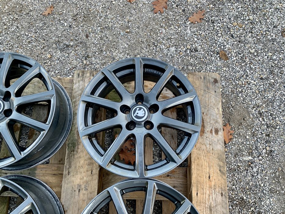 Алуминиеви джанти 16 5x100 за Skoda Kamiq,Fabia,Praktik,Rapid,Roomster