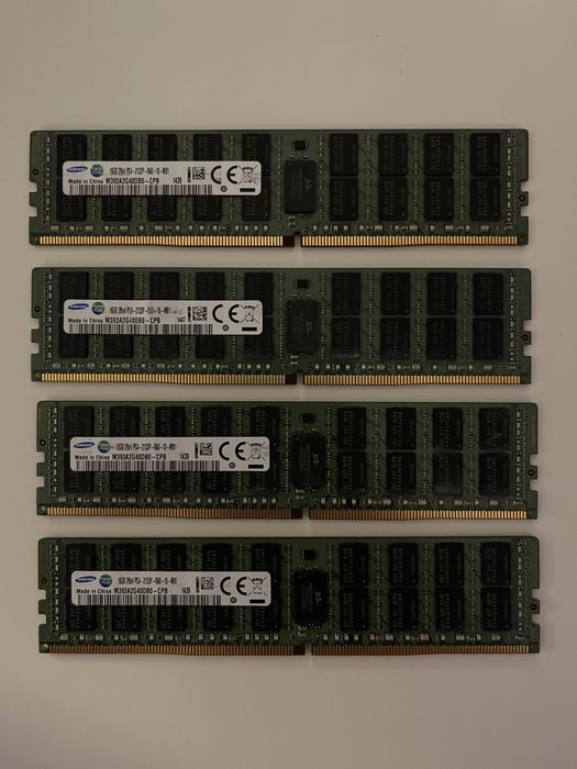 RAM DDR4 ECC 2133mhz PC Server Workstation 16gb 32gb 64gb RIMM