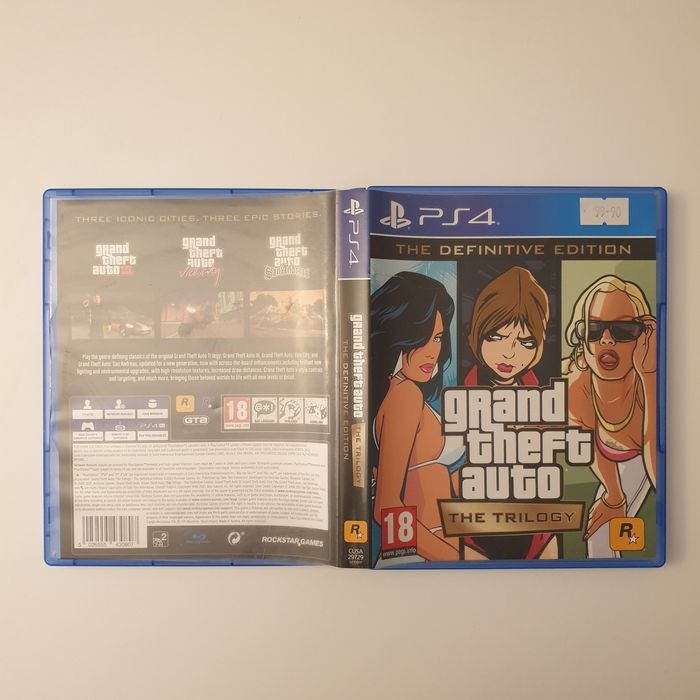 GTA The Trilogy The Definitive Edition PS4/Playstation 4