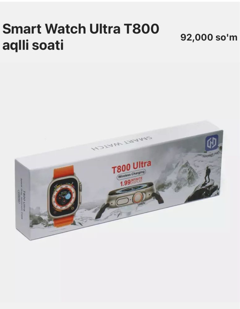 Ultra smart watch