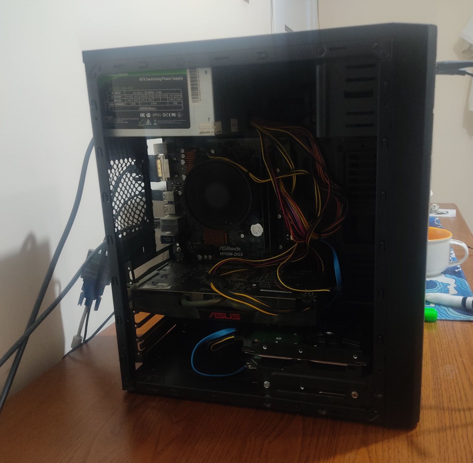 Компьютер i5-7600, p106-100, 12 gb ram