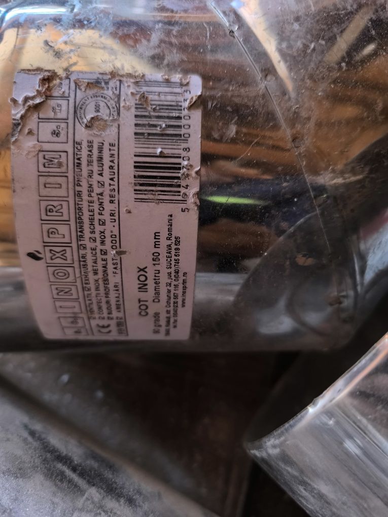 Piese tubulatura inox 150/180