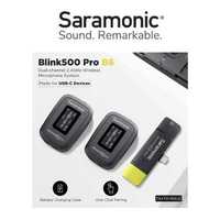 Микрофон для фото и видеокамер Saramonic Blink500 Pro B6 (TX+TX+RXUC)