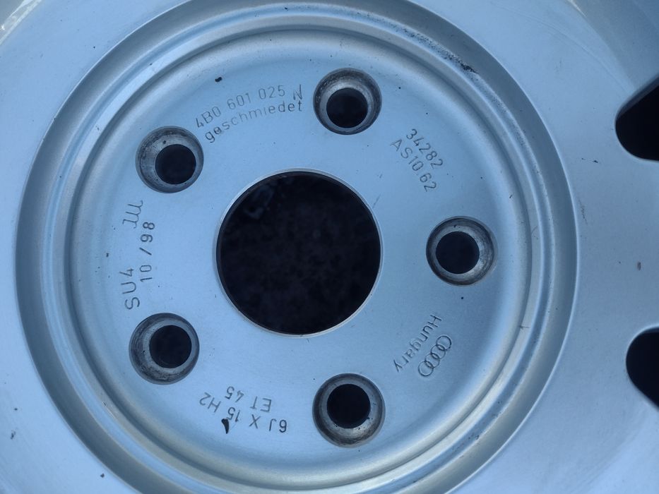 Нова резерва 15-5х112 ЕТ45 6j Audi A4