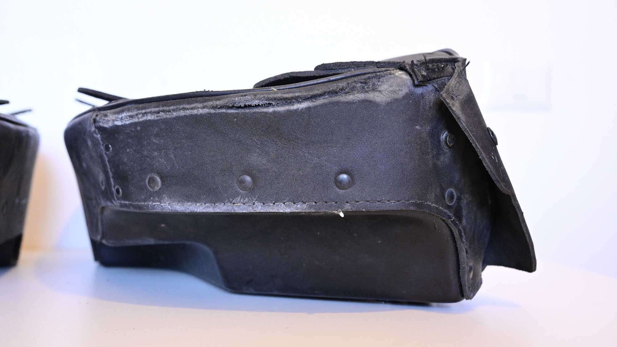 coburi piele Harley Davidson Dyna cutii laterale saddlebags