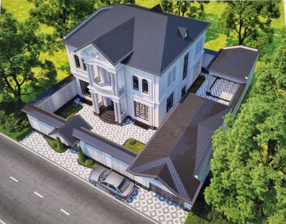 Срочная продажа 4.5 сотки нового дома на улице Амира Темура.