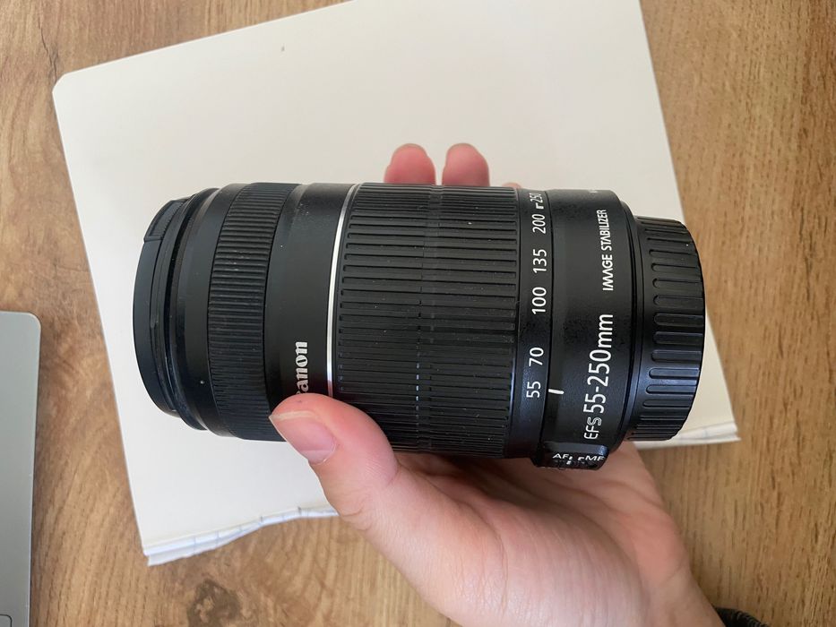 Объектив Canon efs 55-250mm