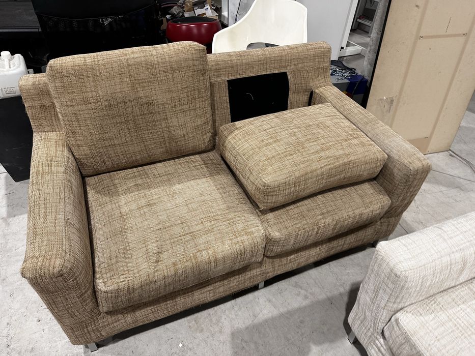 Триместен и два броя двуместни дивани със сваляеми калъфи