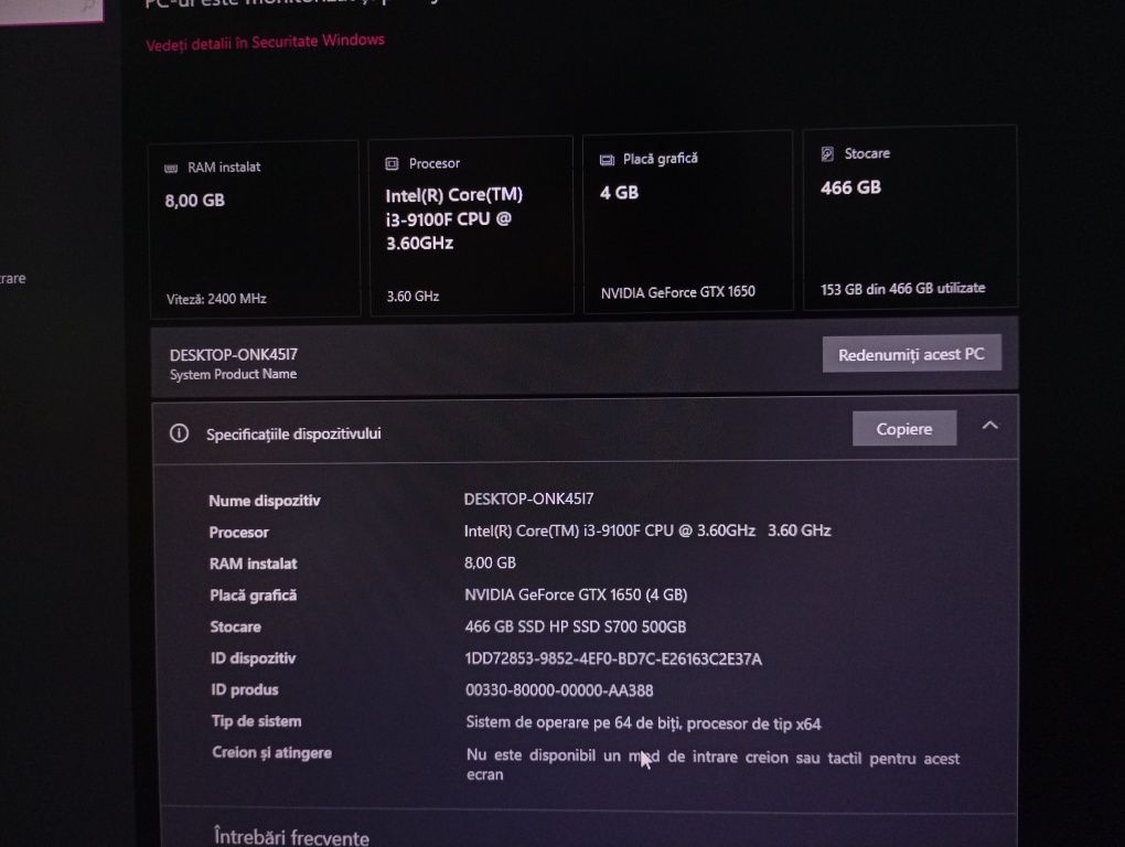Unitatea(PC)  gaming