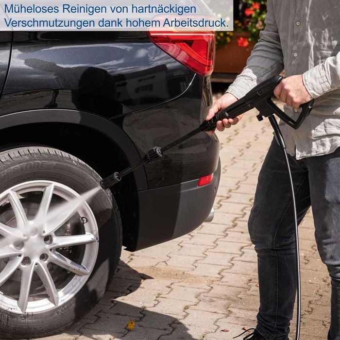 Водоструйка Scheppach HPC1400 1400W 110bar 390l/h