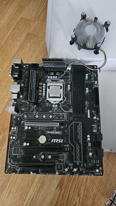 Placa de baza MSI B250 PC MATE + Procesor Intel i5 7500