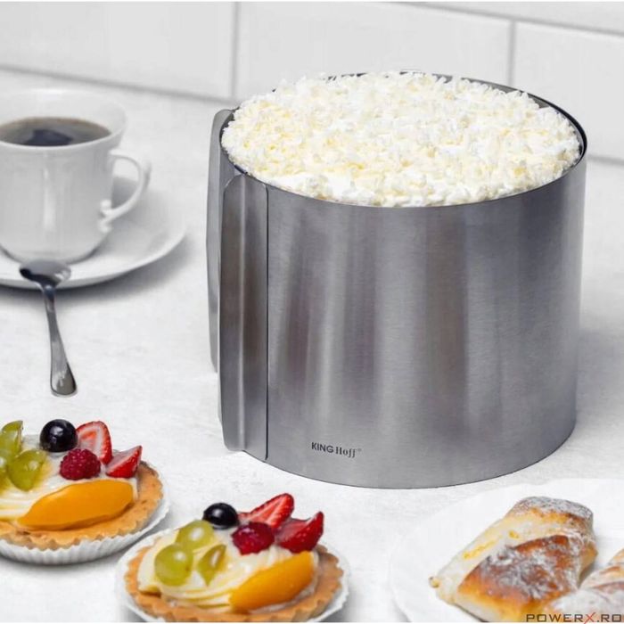 Forma pentru tort reglabila 16 - 30 cm, inaltime 15 cm, Kinghoff