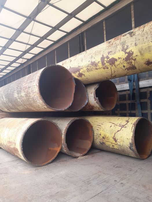 Vând țeavă metalică trasă, laminată și sudata elicoidal