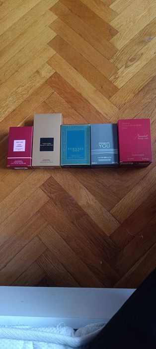 Парфюми tom ford, Versace, Maison Francis, Armani