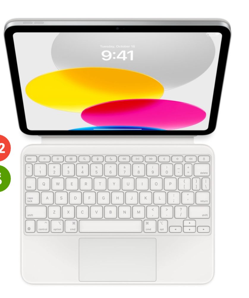 Клавиатура Apple Magic Keyboard Folio для iPad 2023