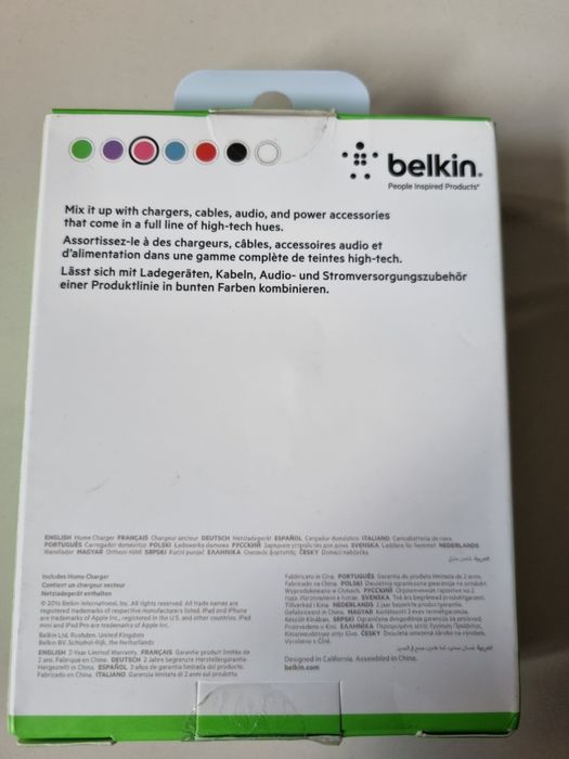 Încărcător Belkin universal telefoane/tablete 10W 2.1 AMP