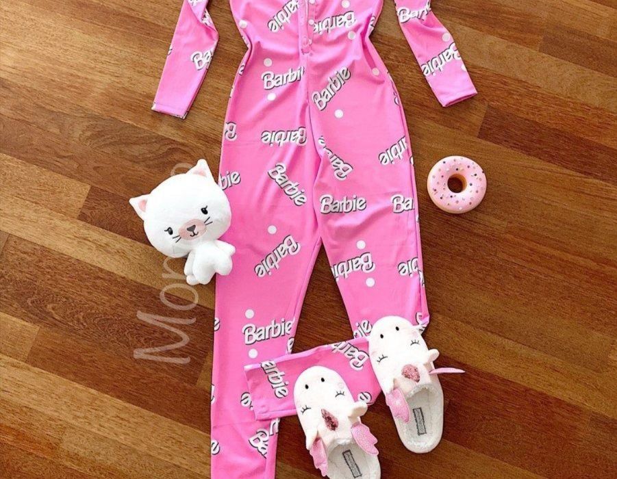 Pijama Barbie marimea universala