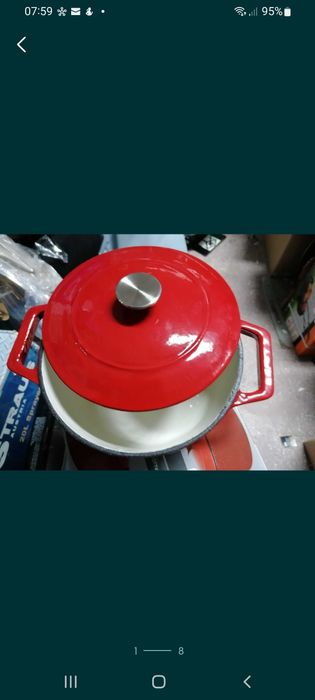 Cratiță fontă emailată 7L Ofertă 289 lei