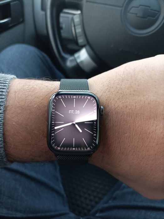 Apple watch 9 45 Milans  100%