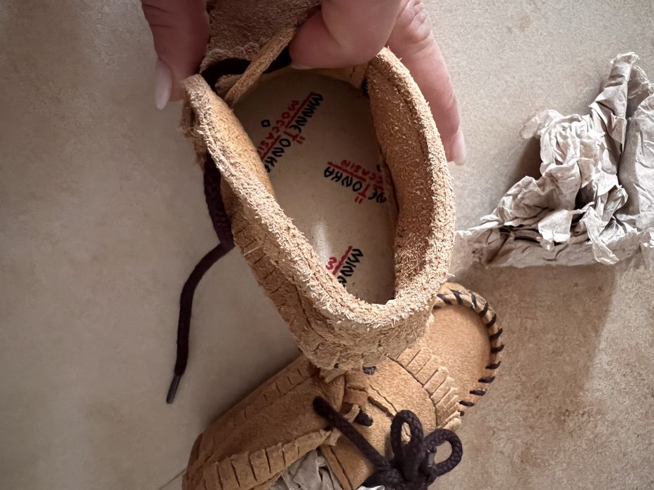 Minnetonka мокасини от естествена кожа