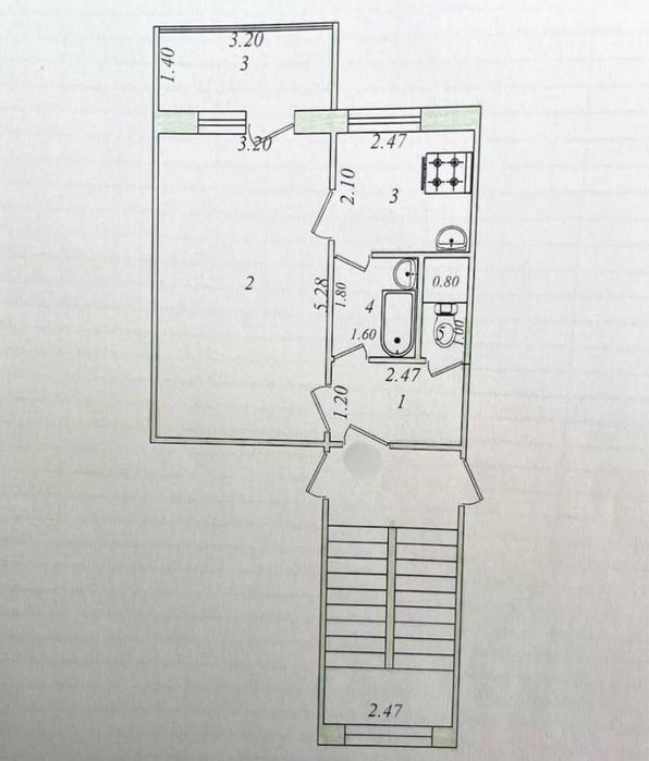 Продам свою 1в2/2/4 Эко базар М.Феруза