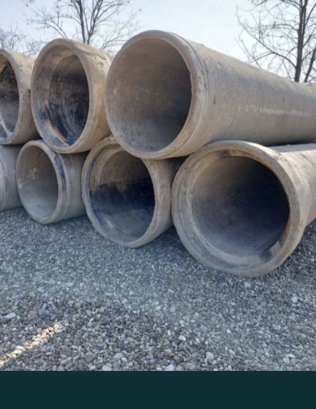 Vand tuburi din beton armat