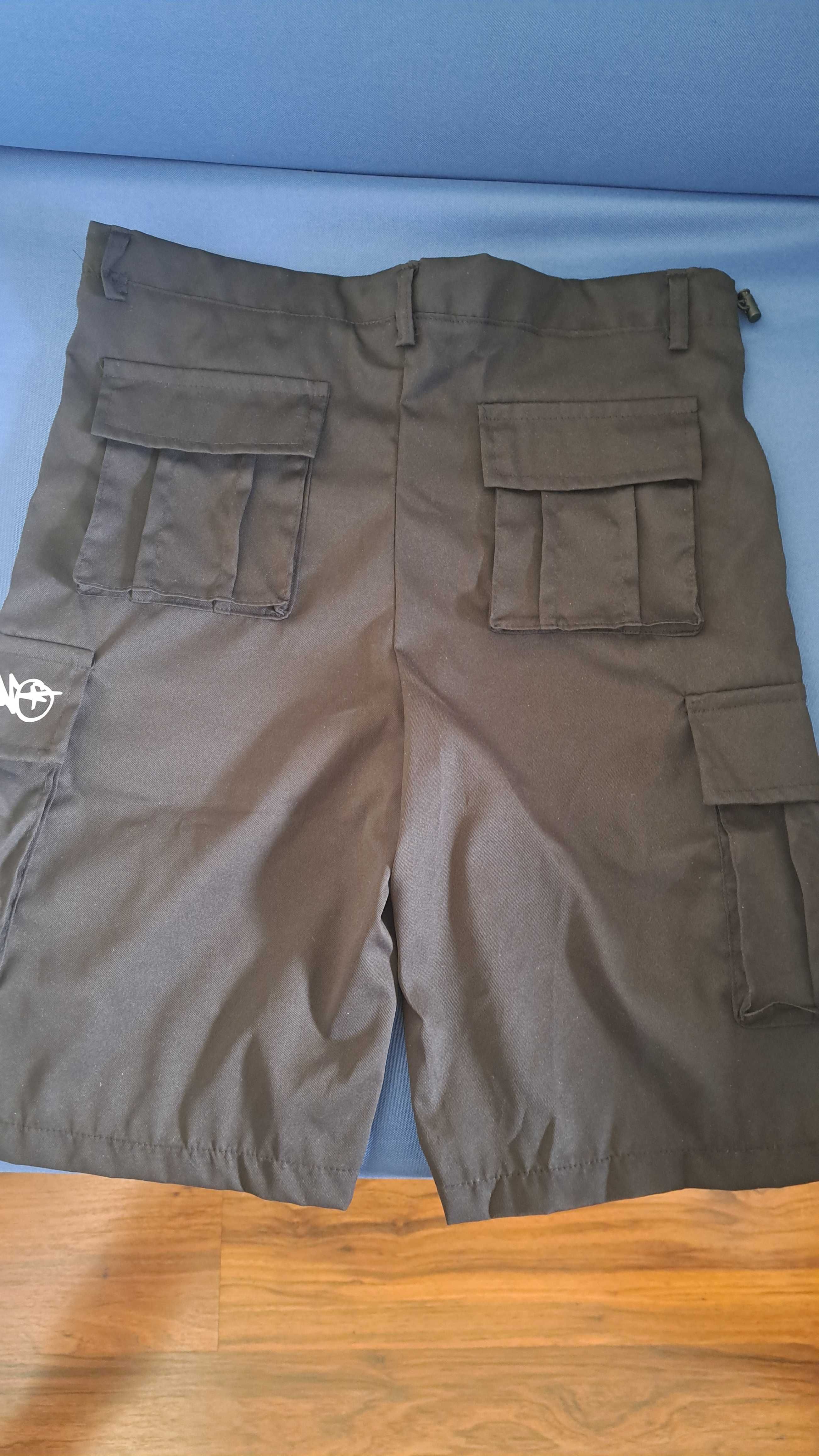 Minus Two Cargo Black Shorts (къси черни карго панталони)