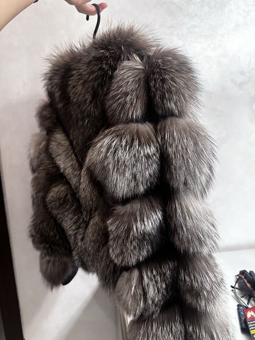 Haina din blana naturala