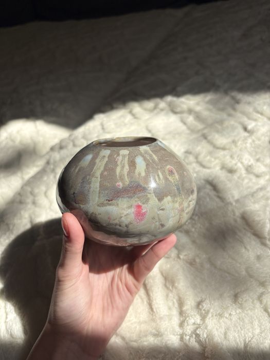 ваза керамическая ручная работа