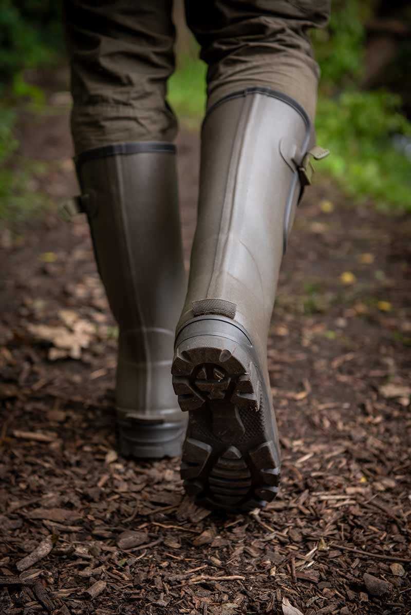 Ботуши с неопренова подплата Fox Neoprene lined CamoKhaki Rubber Boot